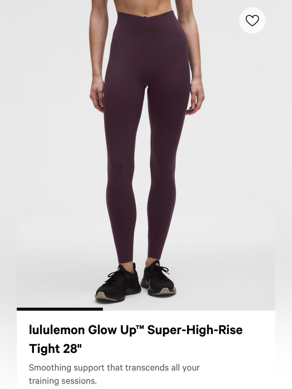 lululemon athletica Women's High-Rise Leggings — Deep Plum